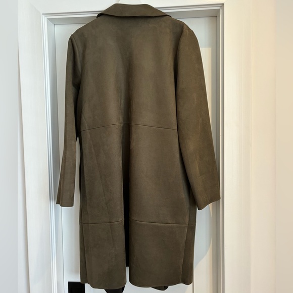 ZARA faux long suede jacket - Picture 8 of 16